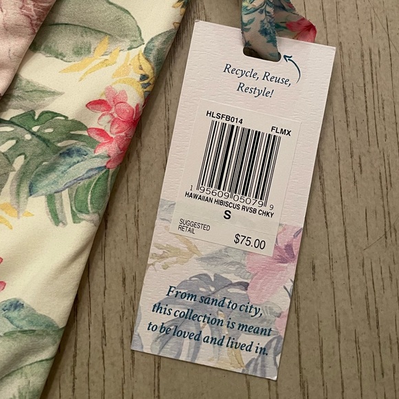 Love shack fancy Hurley collaboration swimsuit bikini bottoms size small… - Picture 3 of 7